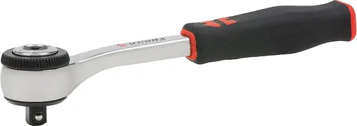 Трещотка Wurth Zebra 3/8" 72 зубца с реверсивным поворотным диском L175 мм (07120380) - фото 2
