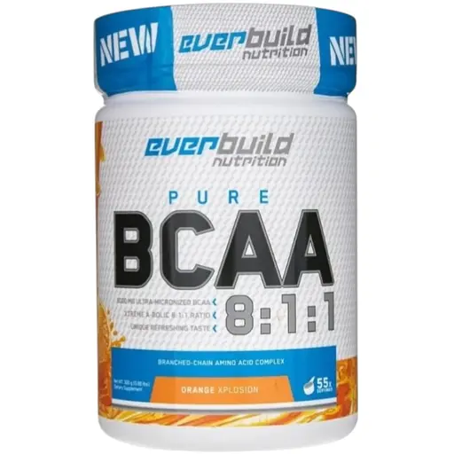 Аминокислоты Everbuild Nutrition BCAA 8:1:1 Апельсин 300 г