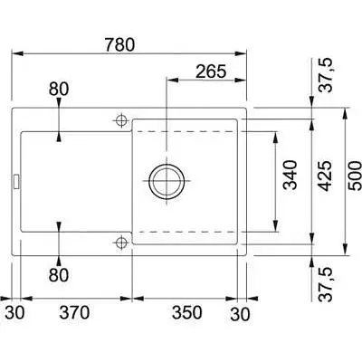 Кухонная мойка Interline Vega avena - фото 2