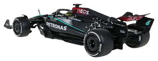 Машинка Mercedes-AMG F1 W15 E Performance Black чорний RASTAR модель 1:12 Автомобіль на дистанційному керуванні + пульт - фото 4
