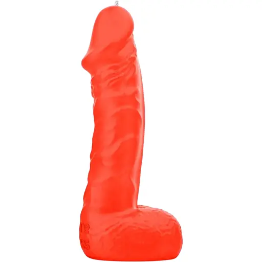 Свічка у вигляді члена Pure Bliss Big Orange 18 см