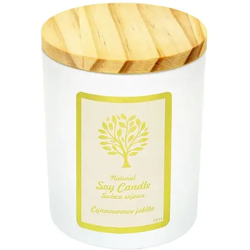 Свеча Aurora Natural Soy Candle яблоко с корицей 150 г