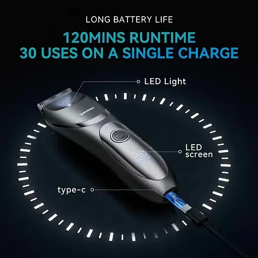 Триммер для волос на теле KENSEN S5 - фото 2