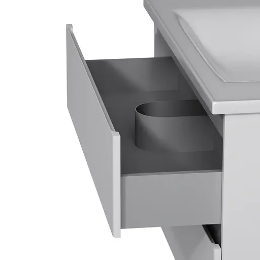 Тумба з умивальником AM.PM X-Joy підвісна 100 см 2 ящики білий M85-FHX1002-WC1002WG38 Білий - фото 7