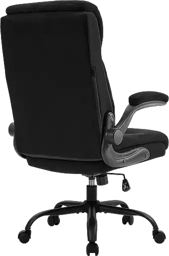 Офисное кресло GT Racer черное (B-3021 Fabric Black) - фото 3