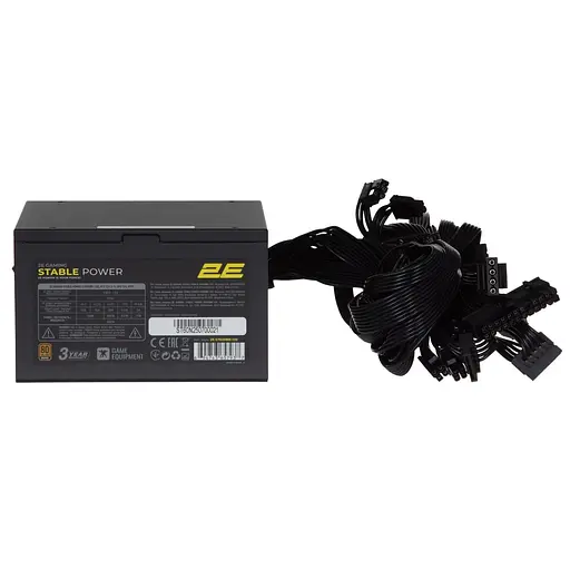 Блок живлення 2E GAMING Stable Power 600W ATX 3.1 80+ Bronze (2E-ST600BR-120) - фото 2