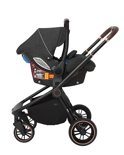 Універсальна коляска-книжка Carrello Epica CRL-8511/1 3в1 Space Black - фото 4