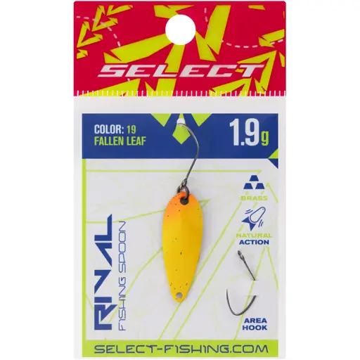 Блешня Select Rival 1.9g 30mm #19 Fallen Leaf - фото 2