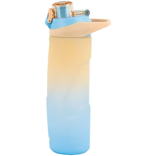 Пляшечка для води Kite бежево-синя 760 мл (K26-1200-1) - фото 2