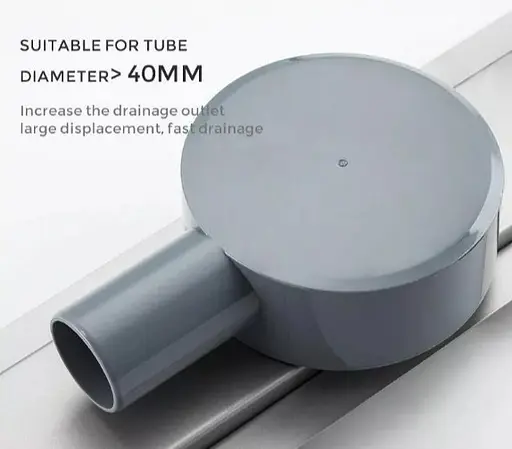 Душевой трап под плитку Gappo 70х500 мм, нержавеющая сталь G85007-4. - фото 7