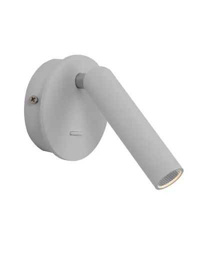 Бра, настінний світильник Italux WL-64834-1-WH Carda LED 1x2.5W 3000K 164Lm IP20 білий - фото 1