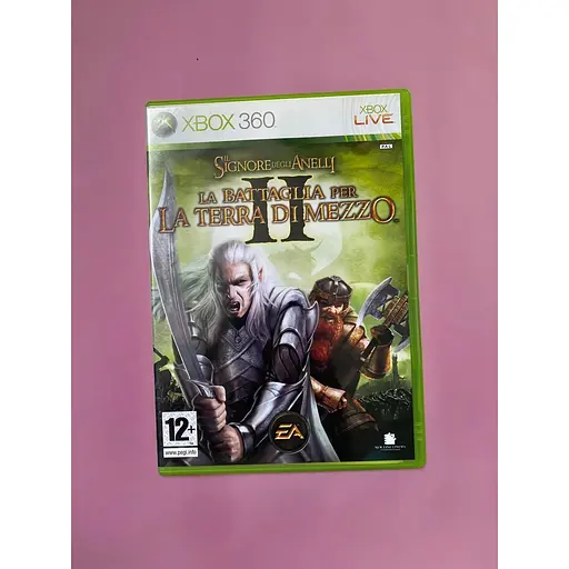 Диск с игрой на Xbox 360 лицензия The Lord of the Rings: The Battle for Middle-earth, игра на Xbox 360 The