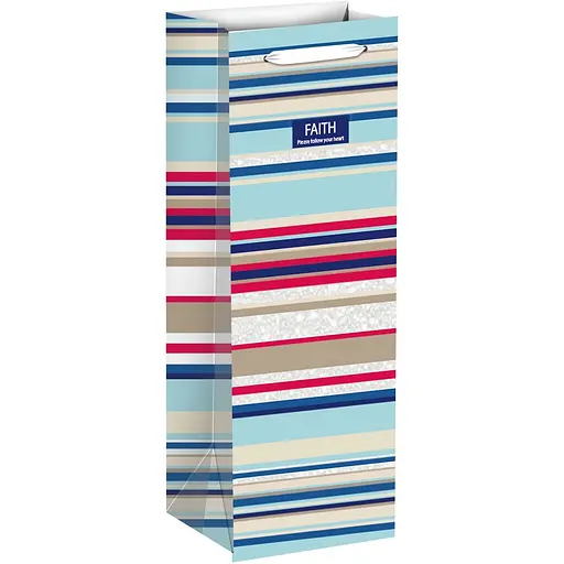 Пакет бумажный под бутылку Malevaro Вottle 13x8.5x36 см (763180ML-3) 