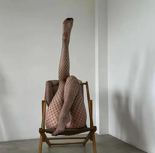 Бодістокінг в сітку S/M/L Чорний K000359 - фото 4