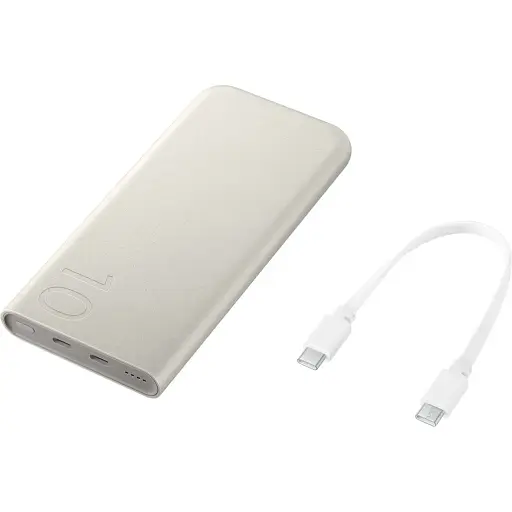Внешний аккумулятор Samsung 10000mAh 25W Beige (EB-P3400XU) [147590] - фото 5