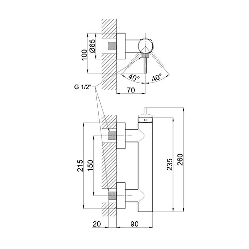 Смеситель для душа Qtap Robin 4060102B (QTROB4060102B) - фото 2