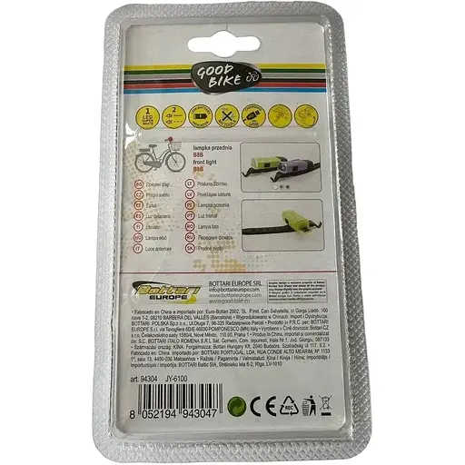 Ліхтарик акумуляторний світлодіодний Good Bike з USB 1 LED 2 режими (94304-IS) - фото 5