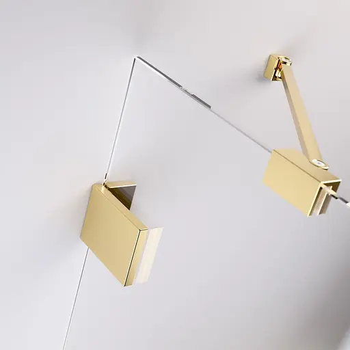 Шторка для ванны Radaway Essenza Pro Gold PND II 100 10102100-09-01L левая - фото 4