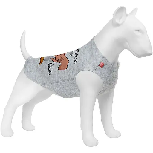 Майка для собак Waudog Clothes малюнок "Конотопські магічні війська", XS30, B 40-46 см, С 23-28 см