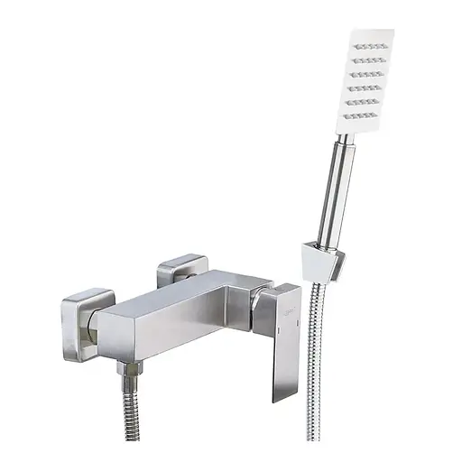 Смеситель для душа Zerix KUB-003 нержавеющая сталь ZX4847 - фото 1