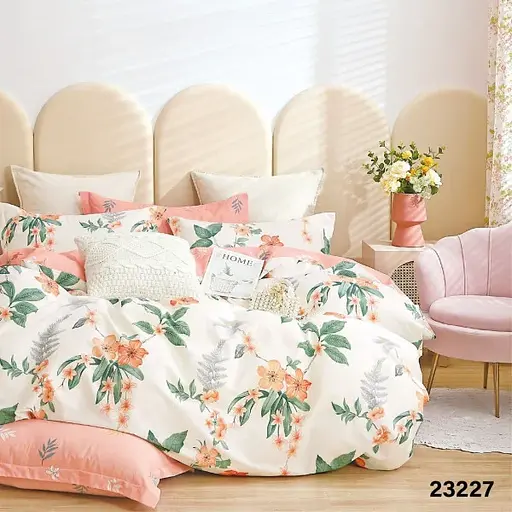 Комплект постільної білизни Viluta двоспальний ранфорс 23227 100% бавовна - фото 1