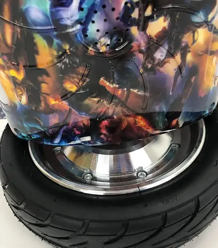 Гіроборд Smart Balance Wheel U20 Pro + Autobalance 10.5"  Кольорове Полум'я - фото 6