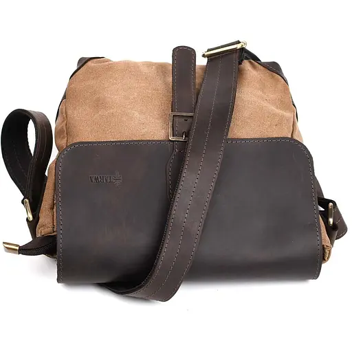 Кожаная мужская сумка через плечо TARWA 25х26х8.5 см sum0025726 - фото 4