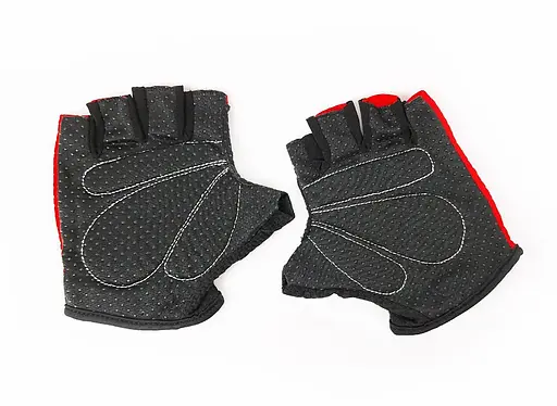 Велорукавиці West Biking з короткими пальцями XL Black-Red (G0001099) - фото 2