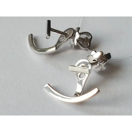 Срібні пуссети Qvaliz. 902-00983 - фото 2