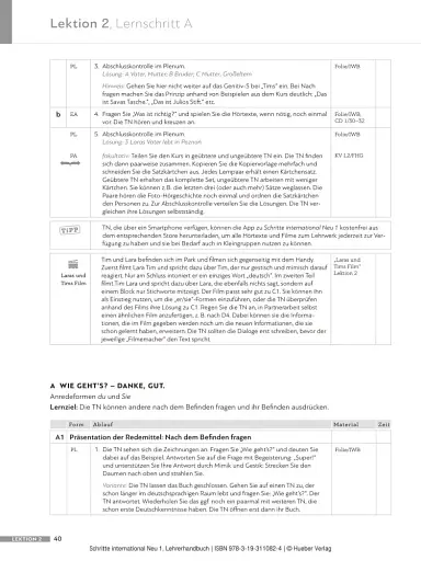 Schritte international Neu 1. Lehrerhandbuch - фото 4