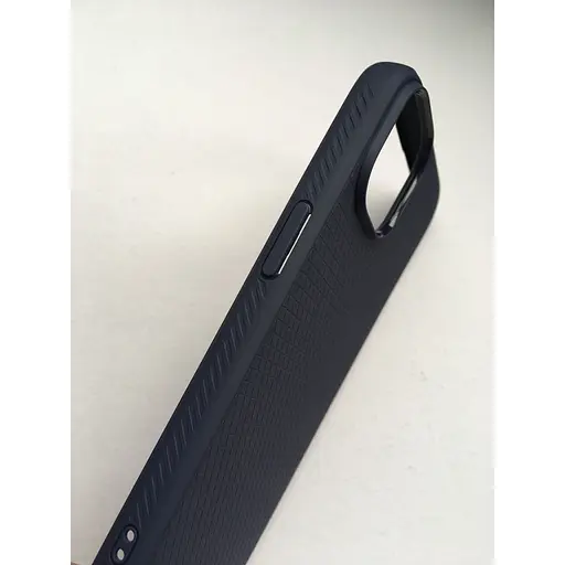 Чохол для iPhone 15 Spigen Liquid Air Navy Blue ACS06791 протиударний - фото 6
