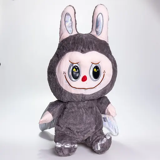 М'яка іграшка-плед та подушка 3 в 1 Labubu Brown Dragon Сірий Colorful Home 520-29G - фото 9