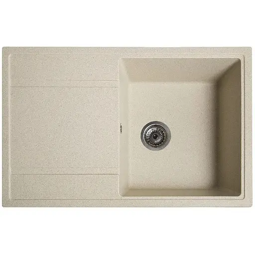 Гранітна кухонна мийка Romzha Jorum 78 Avena (501) з крилом - фото 1