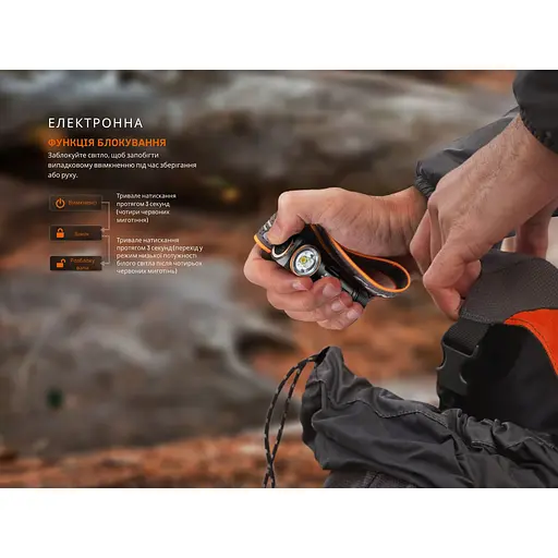 Фонарь налобный с красным светом Fenix ​​HM23 V2.0 300 лм - фото 14