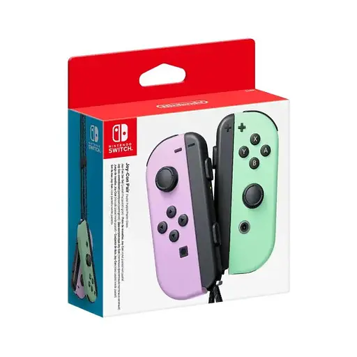 Геймпад Nintendo Joy-Con Controller Pastel Purple/Pastel Green (45496431693) - фото 2