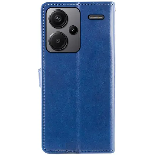 Шкіряний чохол-книжка GETMAN Gallant (U) для Xiaomi Redmi Note 13Pro+ Синій - фото 2