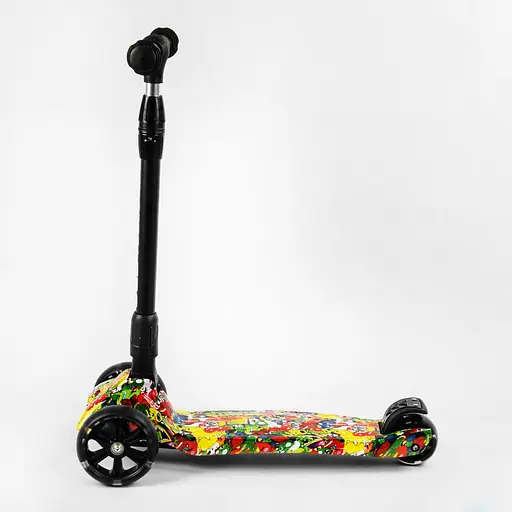 Самокат Best Scooter 62х16х29 см Різнобарвний 000231622 - фото 3