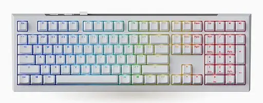 Клавиатура Ducky One X Wireless Magnetic White (ON2408AST3-DAUSPDOECL2WW1) - фото 1