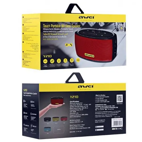 Акустика Awei Bluetooth Y210 - фото 3