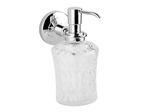 Дозатор для рідкого мила Kugu Maximus 614C, Хром - фото 3