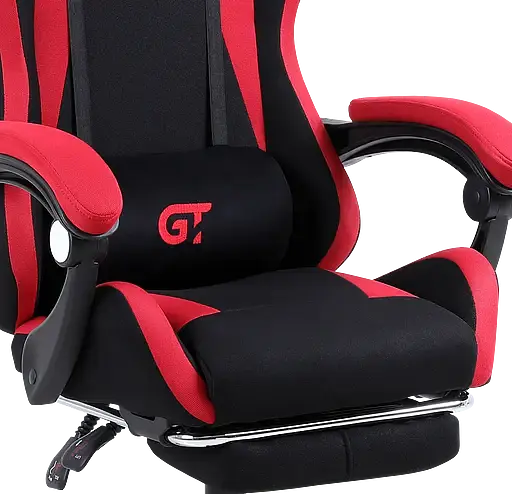 Геймерское кресло GT Racer черное с красным (X-2324 Fabric Black/Red) - фото 10