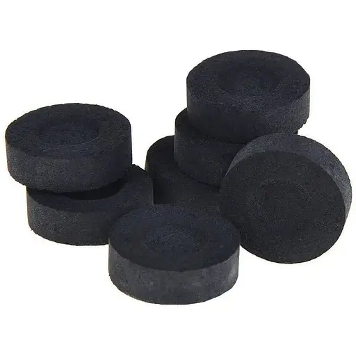 Вугілля Holland для кальяну деревне таблетка 40мм 10шт (10530) - фото 3