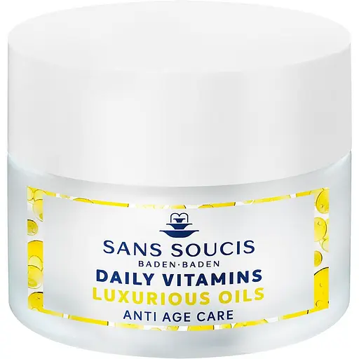 Антивіковий крем для обличчя Sans Soucis Daily Vitamins Luxurious Oils Anti Age Care для зрілої шкіри 50 мл - фото 1