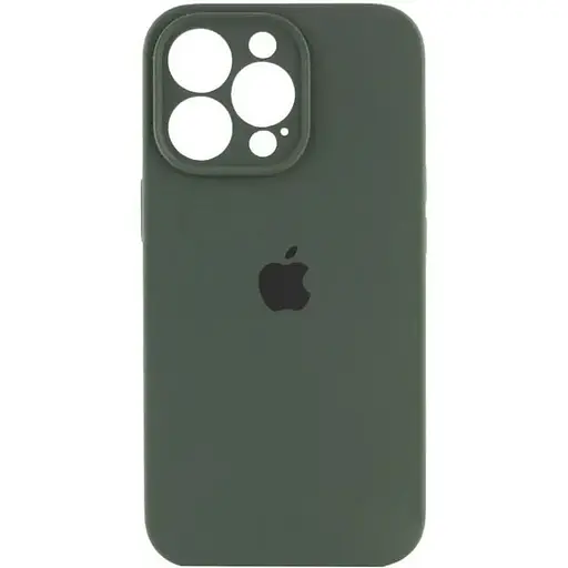 Чехол Epik Silicone Case Full Camera Protective (AA) для Apple iPhone 14 Pro Max (6.7) Зеленый/Cyprus Green - фото 1