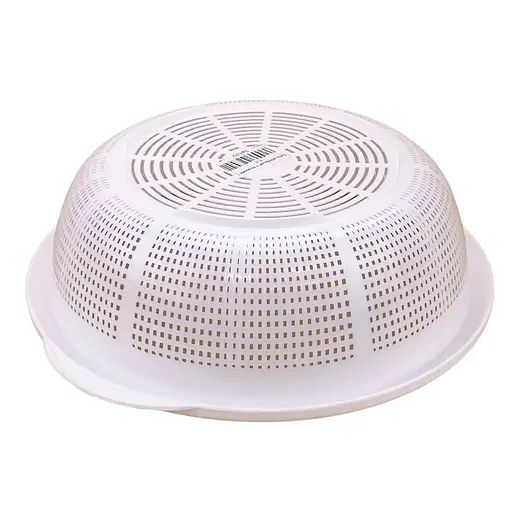 Форма сито для виготовлення домашнього сиру, творогу, бринзи на 2.5 кг сиру, Господар Білий 87843 - фото 4