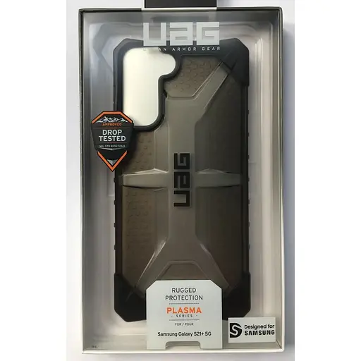 Оригинальный противоударный чехол UAG Plasma для Samsung Galaxy S21 Plus (6.7") Ash 212823113131 - фото 2