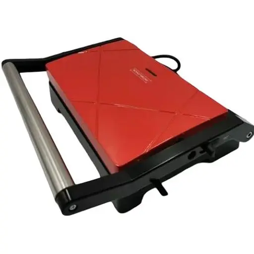 Электрическая бутербродница гриль Royalty line grill plate ST-1000.869.1 с керамическим покрытием - фото 1