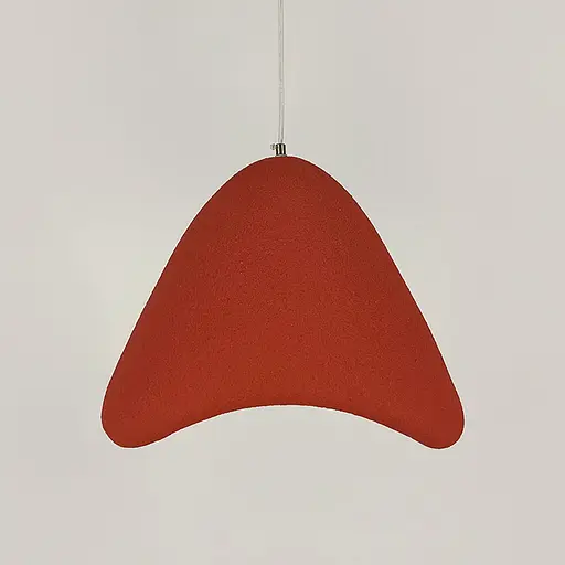 Светильник с оранжево-красным текстурным плафоном | Line F | Арт. Y403-400 - фото 4