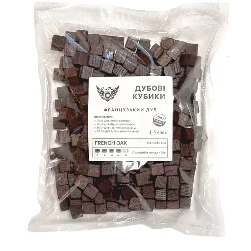 Кубики дубові Hot Rod Distiller French Oak M+ на 100 л MegaPack