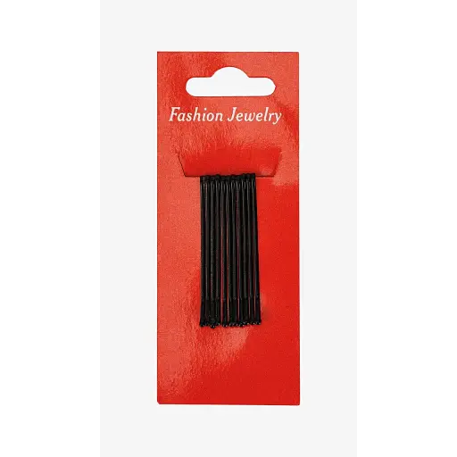 Невидимка 10 шт 2-4,2-18 Черный - фото 1